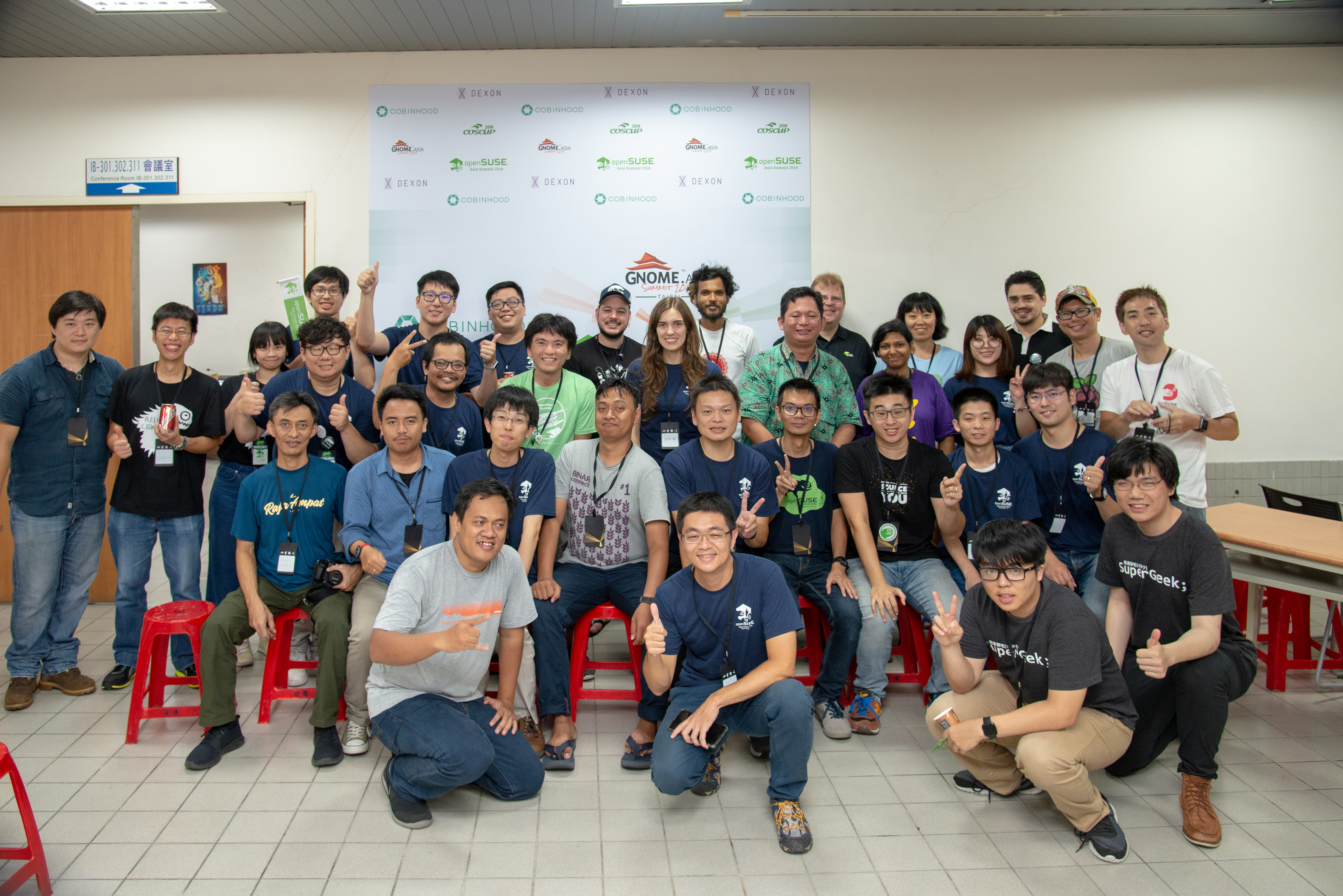 openSUSE.Asia Summit 2018 group picture